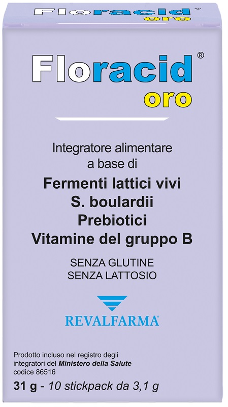 FLORACID OROSOLUBILE 10 STICKPACK - farmacialombardia.it