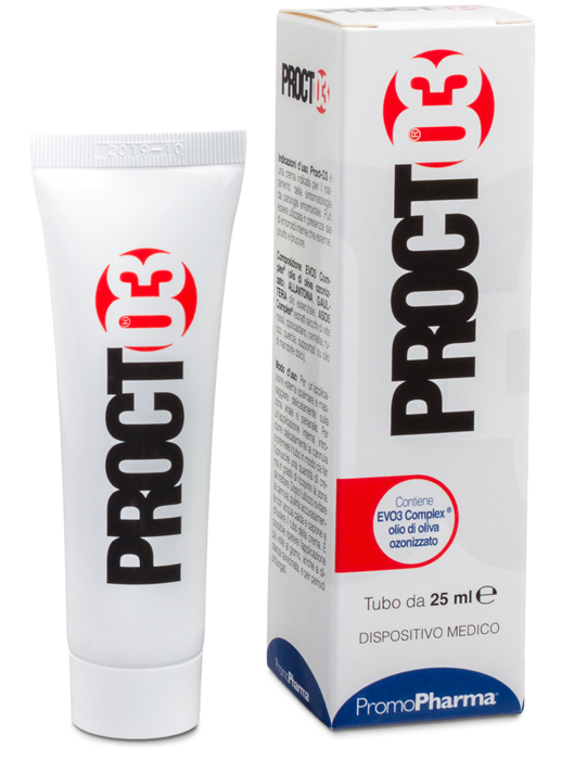 PROCTO3 CREMA PER TRATTAMENTO EMORROIDI 25 ML - farmacialombardia.it
