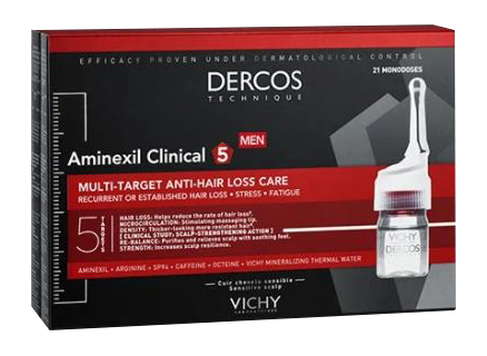 DERCOS AMINEXIL FIALE 42 UOMO 6 ML - farmacialombardia.it