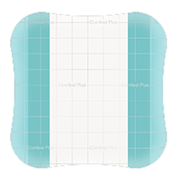 MEDICAZIONE SPECIALE ATTIVA TRASPARENTE CON IDROCOLLOIDE COMFEEL PLUS 10X10 CM 10 PEZZI - farmacialombardia.it