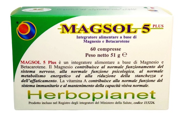 MAGSOL 5 PLUS 60 COMPRESSE - farmacialombardia.it