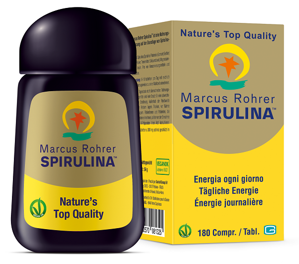 SPIRULINA MARCUS ROHRER 180 COMPRESSE - farmacialombardia.it