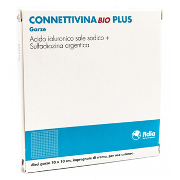CONNETTIVINABIO PLUS GARZA 10 X 10 CM 10 PEZZI - farmacialombardia.it