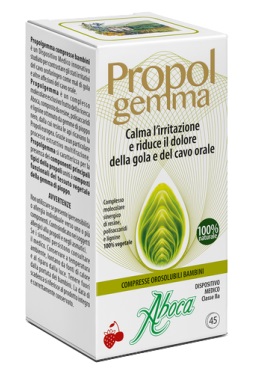 PROPOLGEMMA BAMBINI 45 COMPRESSE OROSOLUBILI 480 MG - farmacialombardia.it