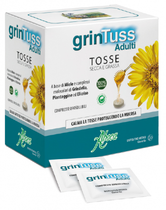 GRINTUSS ADULTI 20 COMPRESSE CON POLIRESIN 1,5 G - farmacialombardia.it