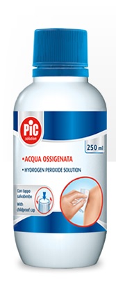 PIC SOLUTION ACQUA OSSIGENATA 10 VOLUMI PEROSSIDO DI IDROGENO 3% 250 ML - farmacialombardia.it