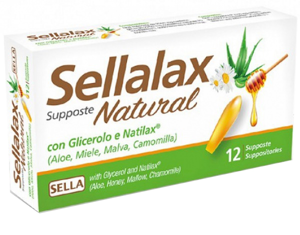 SELLALAX NATURAL MD 12 SUPPOSTE - farmacialombardia.it