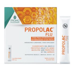 PROPOL AC FLU EFFERVESCENTE 10 BUSTINE - farmacialombardia.it