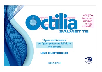 OCTILIA SALVIETTE PERIOCULARI 20 GARZE - farmacialombardia.it