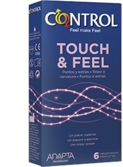 PROFILATTICO CONTROL TOUCH & FEEL EASY WAY 6 PEZZI - farmacialombardia.it