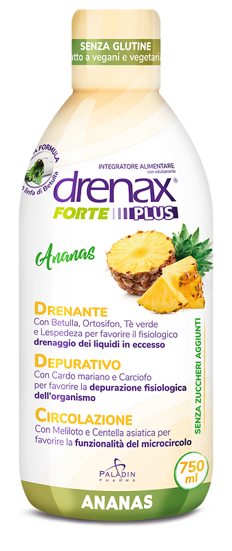 DRENAX FORTE PLUS ESOTICO CON ESTRATTO D'ANANAS 750 ML - farmacialombardia.it