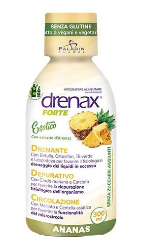 DRENAX FORTE ESOTICO CON ESTRATTO D'ANANAS 300 ML - farmacialombardia.it