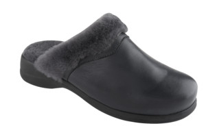 CALZATURA NEW WARMLINE LEATHER+SHEEP SKIN WOMENS NAVY BLUE MEMORY CUSHION COMFORT PLUS 39 AW16 - farmacialombardia.it