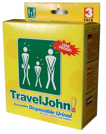 CONTENITORE PER URINA TRAVELJOHN URINAL BAG 3 PEZZI - farmacialombardia.it