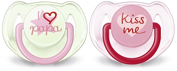 SUCCHIETTO LOVE 6-18 MESI FEMMINA 2 PEZZI - farmacialombardia.it