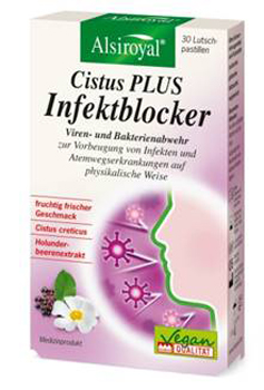 ALSIROYAL INFEKT BLOCKER CISTUS PLUS  30 PASTIGLIE GOMMOSE 57 G - farmacialombardia.it
