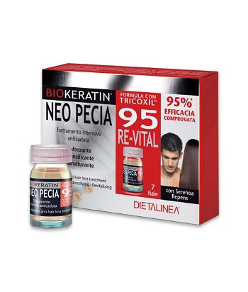 BIOKERATIN NEO PECIA 95 RE-VITAL TRATTAMENTO INTENSIVO ANTICADUTA 7 FIALE DA 3 ML - farmacialombardia.it