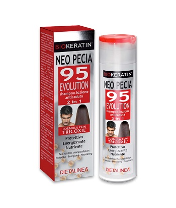 BIOKERATIN NEO PECIA 95 EVOLUTION SHAMPOO LOZIONE ANTICADUTA 250 ML - farmacialombardia.it
