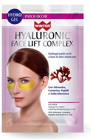 WINTER HYALURONIC FACE LIFT COMPLEX PATCH OCCHI RUGHE OCCHIAIE 2 PEZZI DA 1,5 G - farmacialombardia.it