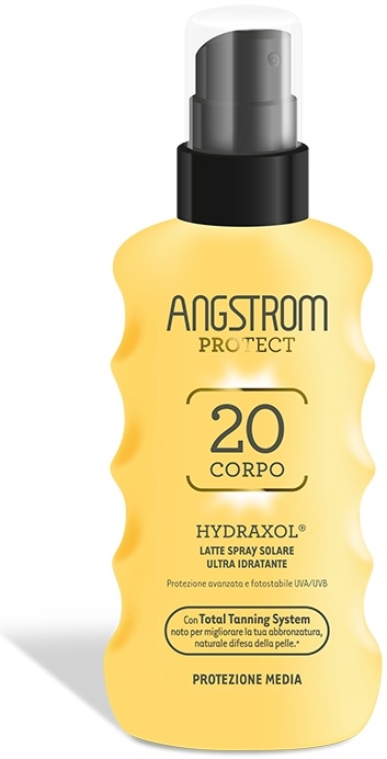 ANGSTROM PROTECT HYDRAXOL LATTE SPRAY SOLARE PROTEZIONE 20 175 ML - farmacialombardia.it