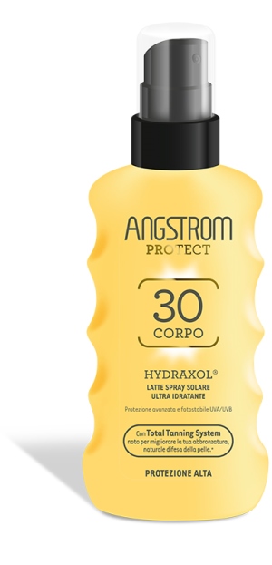 ANGSTROM PROTECT HYDRAXOL LATTE SPRAY SOLARE PROTEZIONE 30 175 ML - farmacialombardia.it