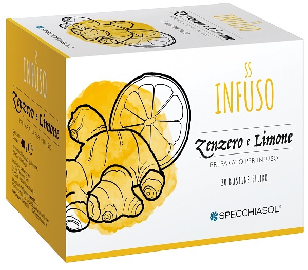INFUSO TISANA ZENZERO + LIMONE 20 FILTRI - farmacialombardia.it