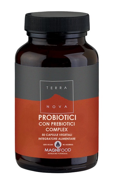 TERRANOVA PROBIOTICI CON PREBIOTICI COMPLEX 50 CAPSULE VEGETALI - farmacialombardia.it
