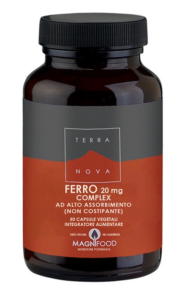 COMPLESSO DI FERRO AD ALTO ASSORBIMENTO 20 MG 50 CAPSULE - farmacialombardia.it