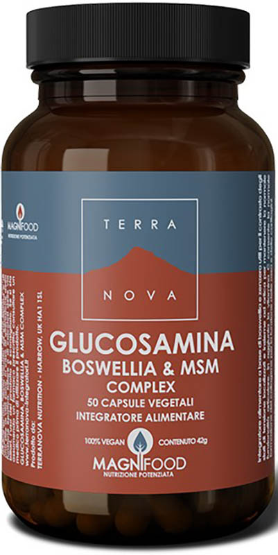 TERRANOVA COMPLESSO DI GLUCOSAMINA BOSWELLIA E MSM 50 CAPSULE - farmacialombardia.it