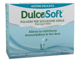 DULCOSOFT POLVERE PER SOLUZIONE ORALE 20 BUSTINE - farmacialombardia.it