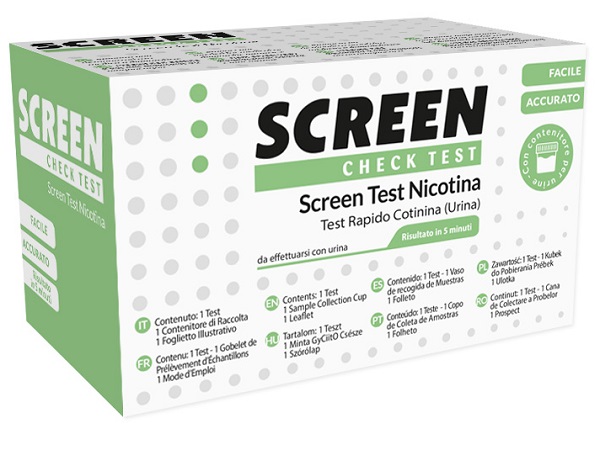 SCREEN TEST NICOTINA/COTININA URINA - farmacialombardia.it
