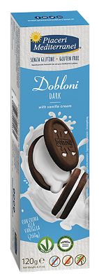 PIACERI MEDITERRANEI DOBLONI DARK 120 G - farmacialombardia.it