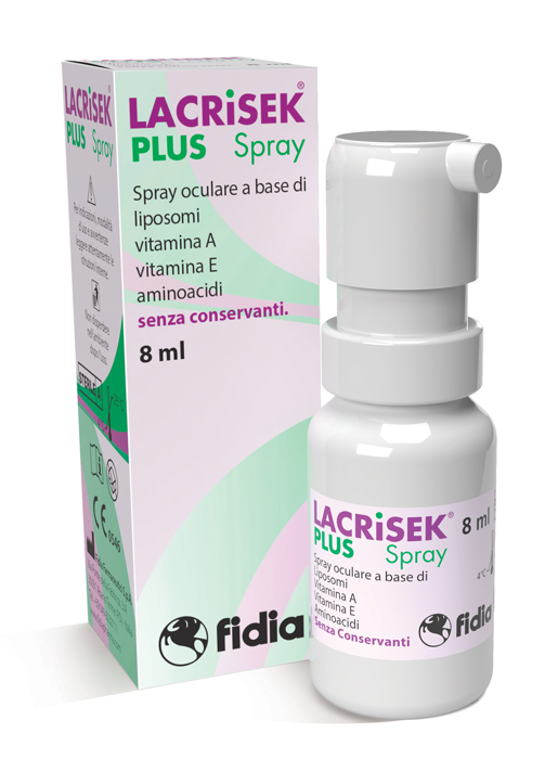 LACRISEK PLUS SPRAY SENZA CONSERVANTI SOLUZIONE OFTALMICA 8 ML - farmacialombardia.it