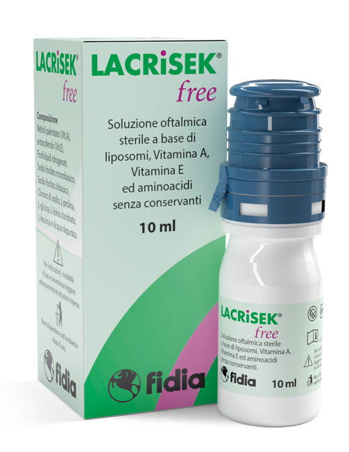 LACRISEK FREE SOLUZIONE OFTALMICA SENZA CONSERVANTI 10 ML - farmacialombardia.it