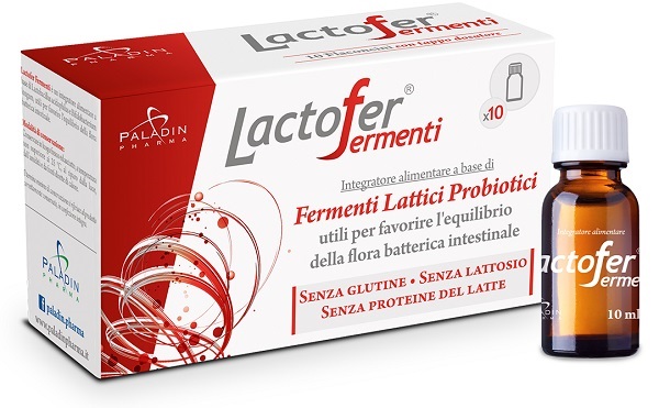 LACTOFER FERMENTI 10 FLACONCINI 10 ML - farmacialombardia.it