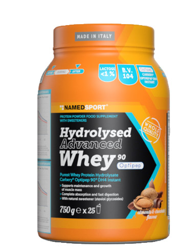 HYDROLYSED ADVANCED WHEY CHOCO ALMOND 750 G - farmacialombardia.it