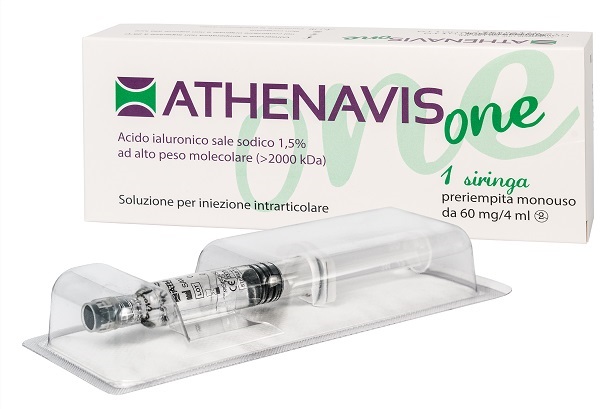 SIRINGA INTRA-ARTICOLARE ATHENAVIS ONE ACIDO IALURONICO 1,5% 4 ML - farmacialombardia.it