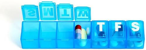 PORTAPILLORE SET MEDSTIMANALE MEDS - farmacialombardia.it