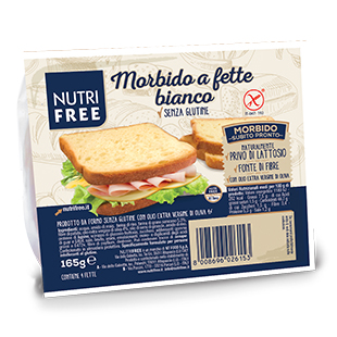 NUTRIFREE MORBIDO A FETTE BIANCO 165 G - farmacialombardia.it