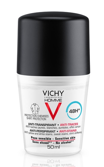 VICHY HOMME DEO ANTI-MACCHIE 50 ML - farmacialombardia.it