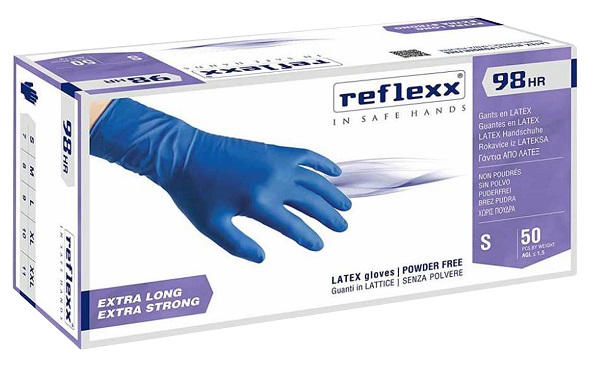 GUANTI LATTICE SENZA POLVERE LARGE 100 PEZZI GAMMADIS - farmacialombardia.it