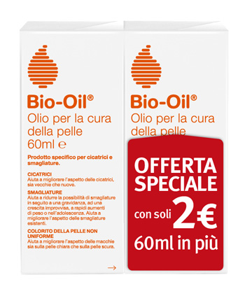 BIO-OIL OLIO PER LA CURA DELLA PELLE 2 X 60 ML - farmacialombardia.it