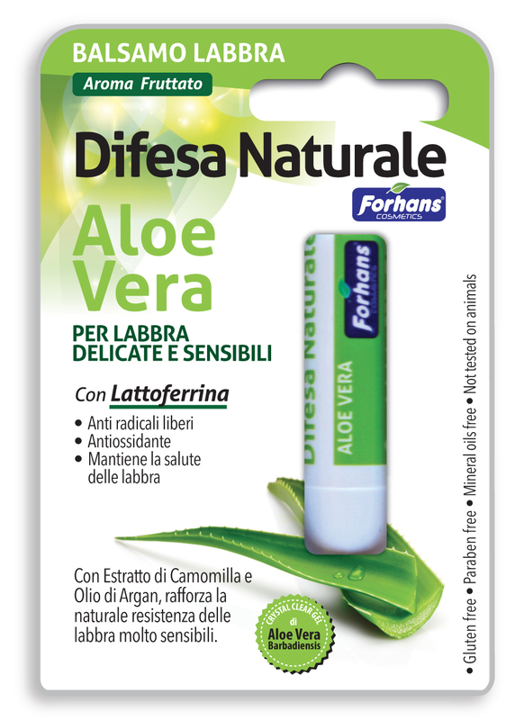 FORHANS BALSAMO LABBRA DIFESA NATURALE ALOE VERA - farmacialombardia.it