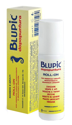 BLUPIC DOPOPUNT ROLL ON CON ESSENZE NATURALI E AMMONIACA ASTUCCIO - farmacialombardia.it