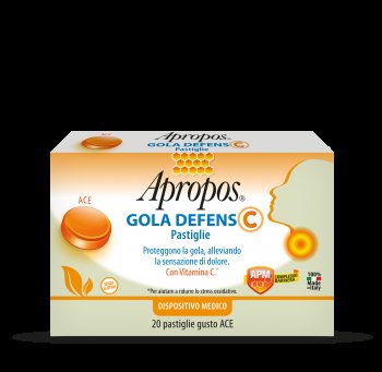 APROPOS GOLA DEFENS C ACE 20 PASTIGLIE - farmacialombardia.it