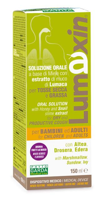LUMAXIN DISPOSITIVO MEDICO SCIROPPO ADULTI/BAMBINI 150 ML - farmacialombardia.it