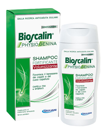 BIOSCALIN PHYSIOGENINA SHAMPOO FORTIFICANTE VOLUMIZZANTE 200 ML - farmacialombardia.it