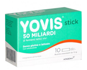 YOVIS STICK 10 BUSTINE DA 1,5 G - farmacialombardia.it