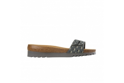 LUWIN PRINTED SYNTHETIC WOMENS DK GREY 40 COLLEZIONE SS17 1 PAIO - farmacialombardia.it