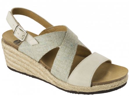 SOTIRIA CANVAS+SUEDE WOMENS NATURAL/OFF WHITE 39 COLLEZIONE SS17 1 PAIO - farmacialombardia.it